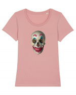 craniu skulljoker 01 Tricou mânecă scurtă guler larg fitted Damă Expresser