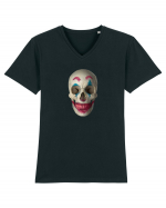 craniu skulljoker 01 Tricou mânecă scurtă guler V Bărbat Presenter