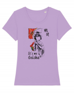 It`s Me, Geisha Tricou mânecă scurtă guler larg fitted Damă Expresser