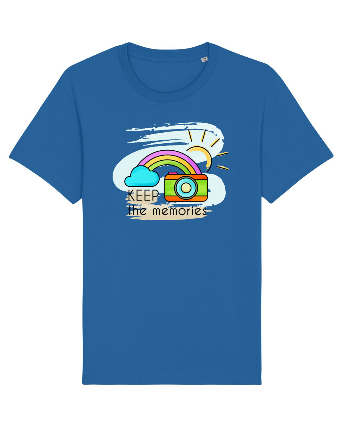 Tricou mânecă scurtă Unisex Rocker Royal Blue