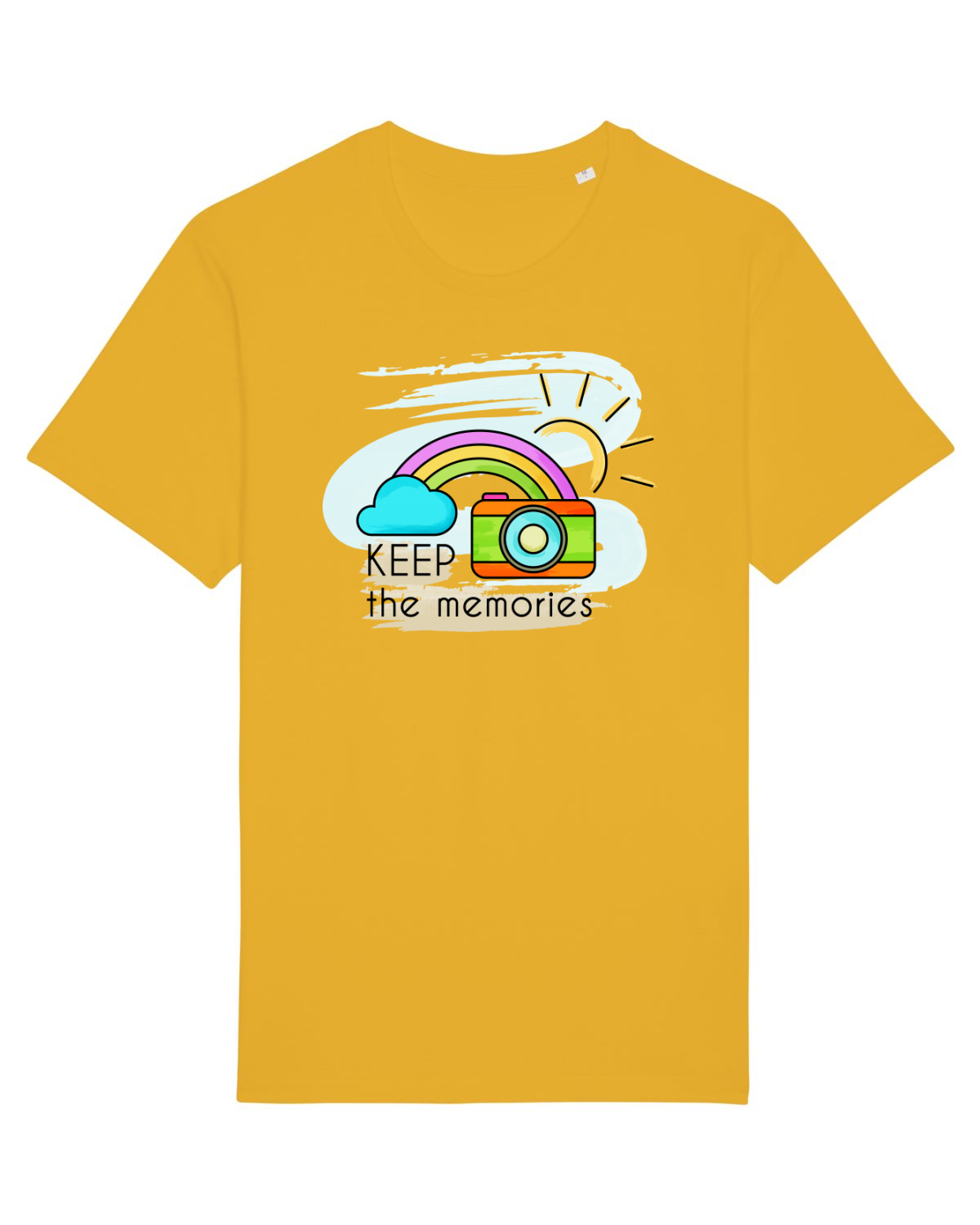 Tricou mânecă scurtă Unisex Rocker Spectra Yellow