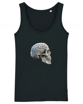 Craniu cu creier - skullbrain 01b Black