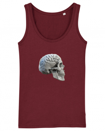 Craniu cu creier - skullbrain 01b Burgundy