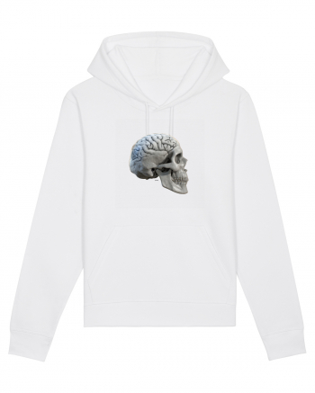 Craniu cu creier - skullbrain 01b White