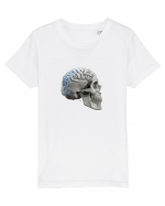 Craniu cu creier - skullbrain 01b Tricou mânecă scurtă  Copii Mini Creator