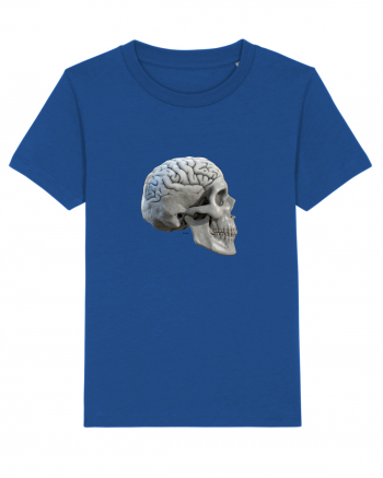 Craniu cu creier - skullbrain 01b Majorelle Blue