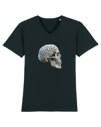Craniu cu creier - skullbrain 01b Black