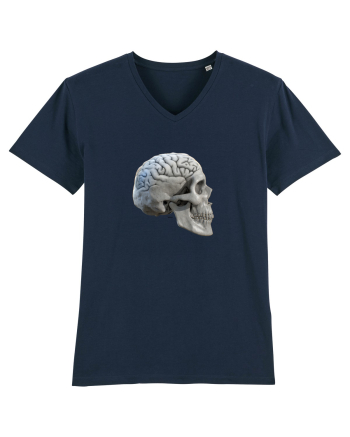 Craniu cu creier - skullbrain 01b French Navy