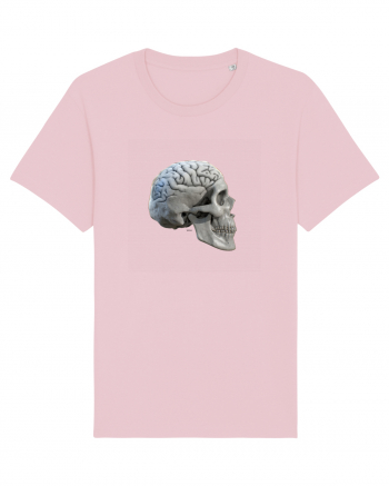 Craniu cu creier - skullbrain 01b Cotton Pink