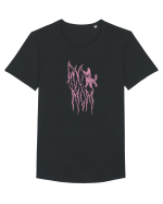 Dog mom / Cățelul lu' mama Tricou mânecă scurtă guler larg Bărbat Skater