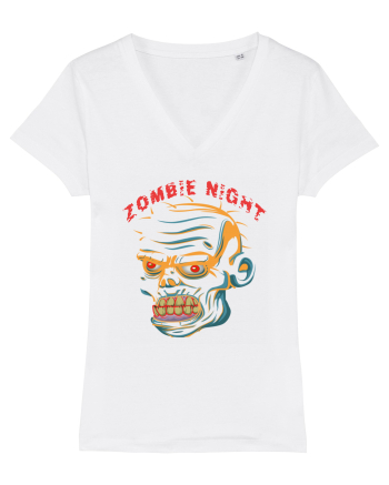 Halloween Zombie Night White