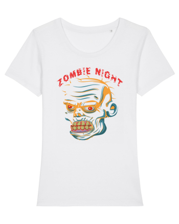 Halloween Zombie Night White