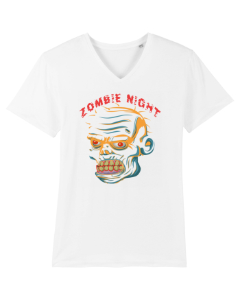 Halloween Zombie Night White