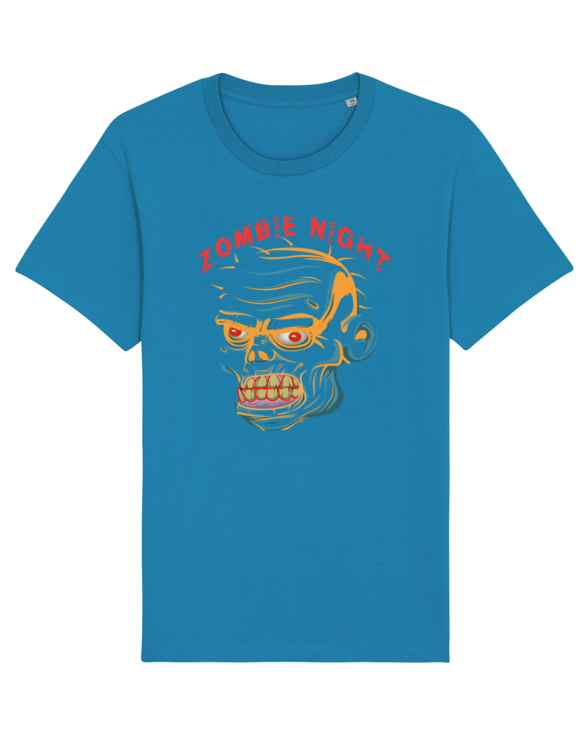 Tricou mânecă scurtă Unisex Rocker Azur