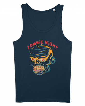 Halloween Zombie Night Navy