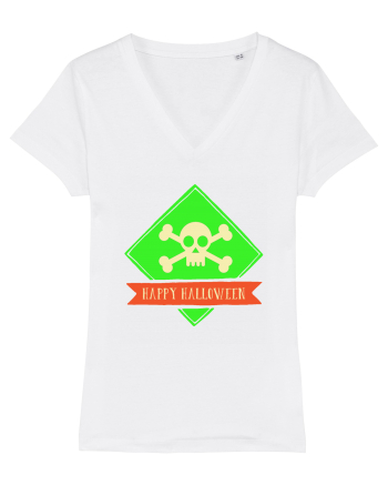 Halloween Danger Zone White