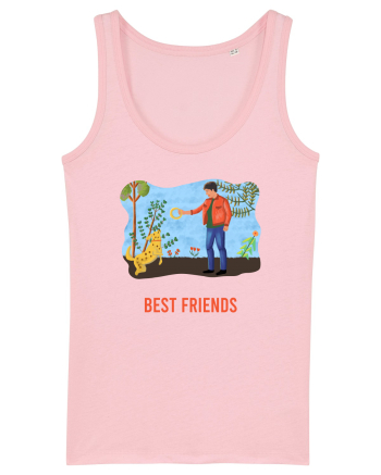 My dog is my best friend 1 Cotton Pink