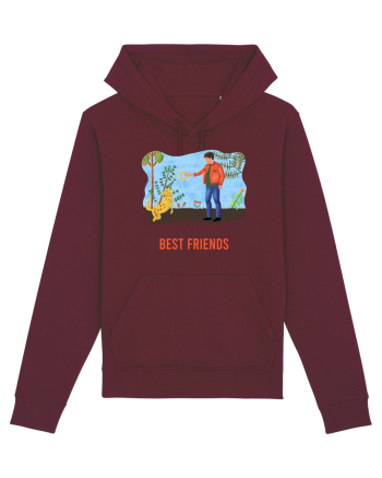 My dog is my best friend 1 Burgundy