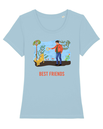 My dog is my best friend 1 Sky Blue