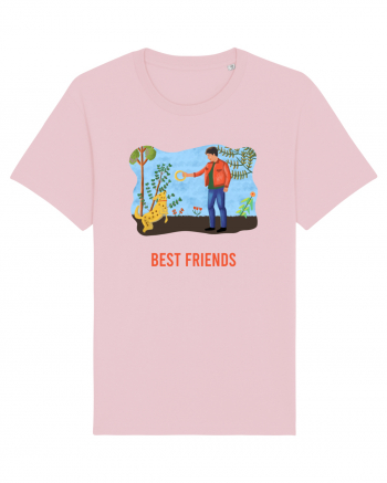 My dog is my best friend 1 Cotton Pink