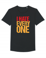 I hate everyone Tricou mânecă scurtă guler larg Bărbat Skater