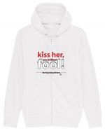 The Big Bang Theory, Kiss Her Hanorac cu fermoar Unisex Connector