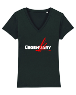 Legendary Life Tricou mânecă scurtă guler V Damă Evoker