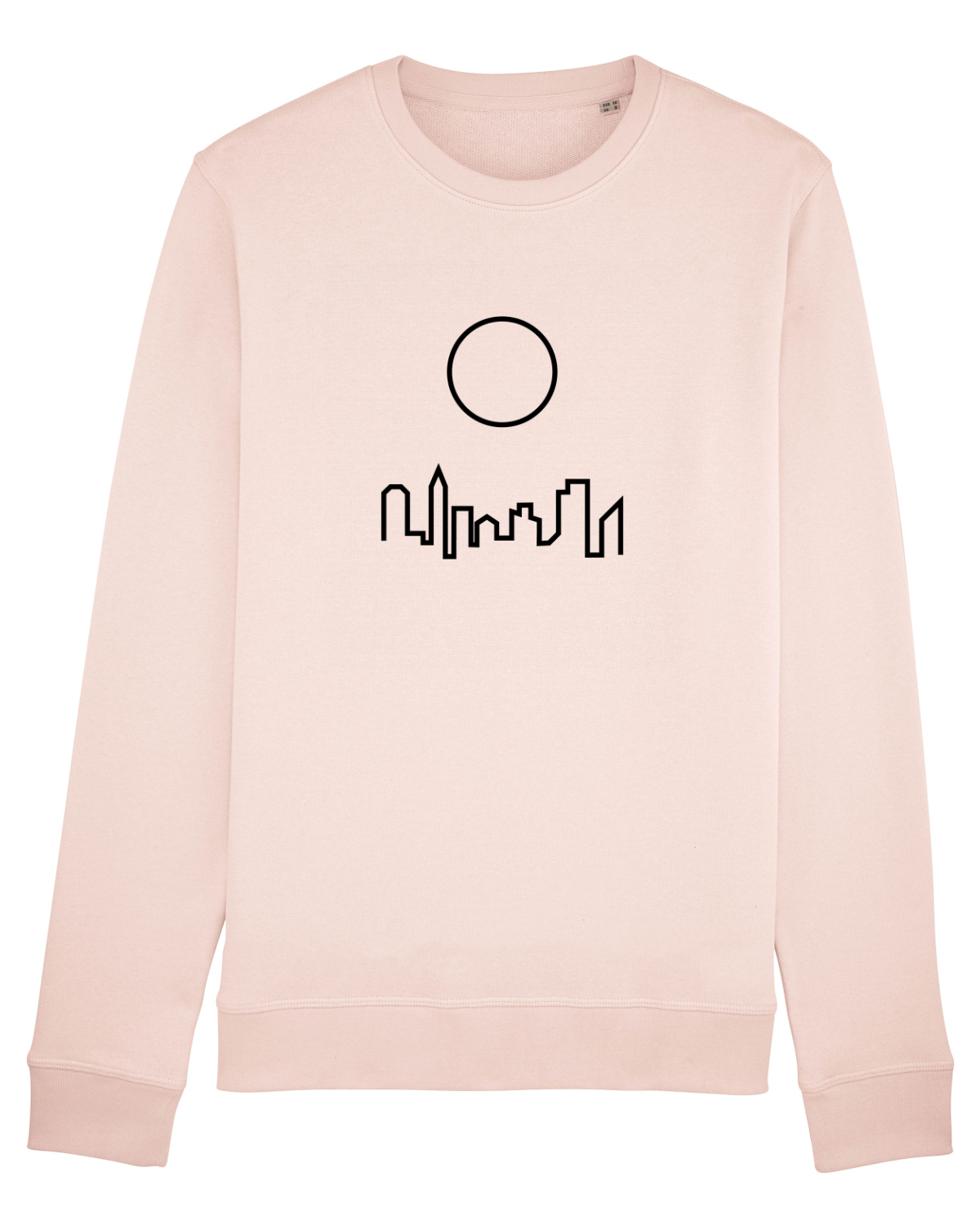 Bluză mânecă lungă Unisex Rise Candy Pink
