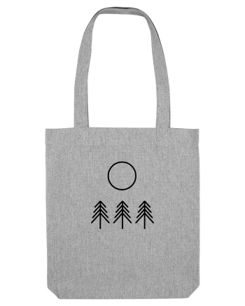 Circle Sun - black forest Heather Grey