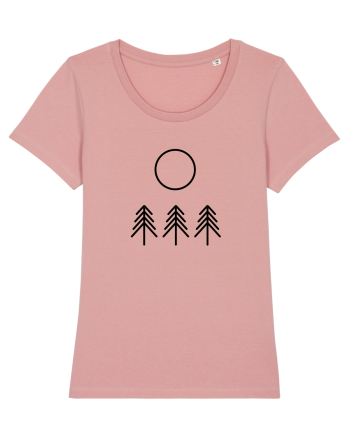 Circle Sun - black forest Canyon Pink