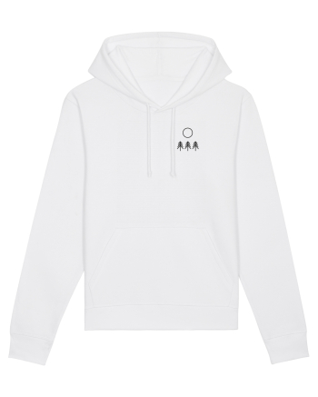 Circle Sun - black forest (chest) White