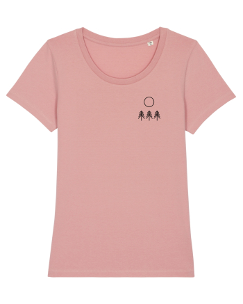 Circle Sun - black forest (chest) Canyon Pink