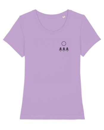 Circle Sun - black forest (chest) Lavender Dawn