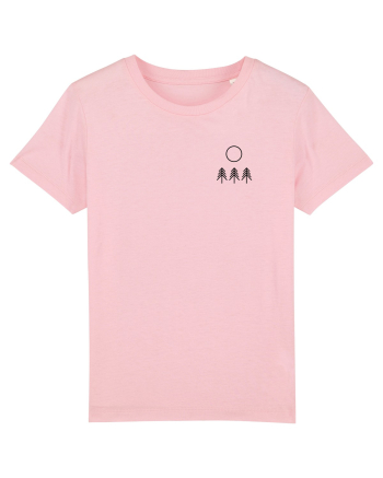 Circle Sun - black forest (chest) Cotton Pink