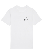 Circle Sun - black forest (chest) Tricou mânecă scurtă Unisex Rocker