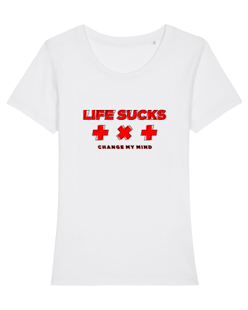 Life s*cks White