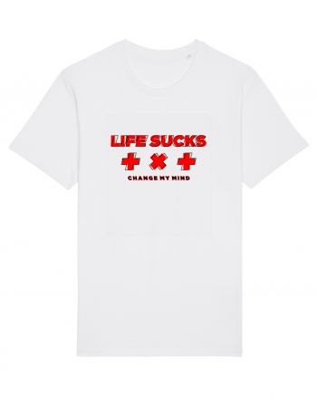 Life s*cks Tricou mânecă scurtă Unisex Rocker