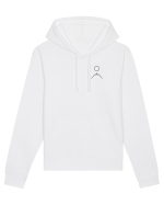 Circle Sun - black mountain (chest) Hanorac Unisex Drummer