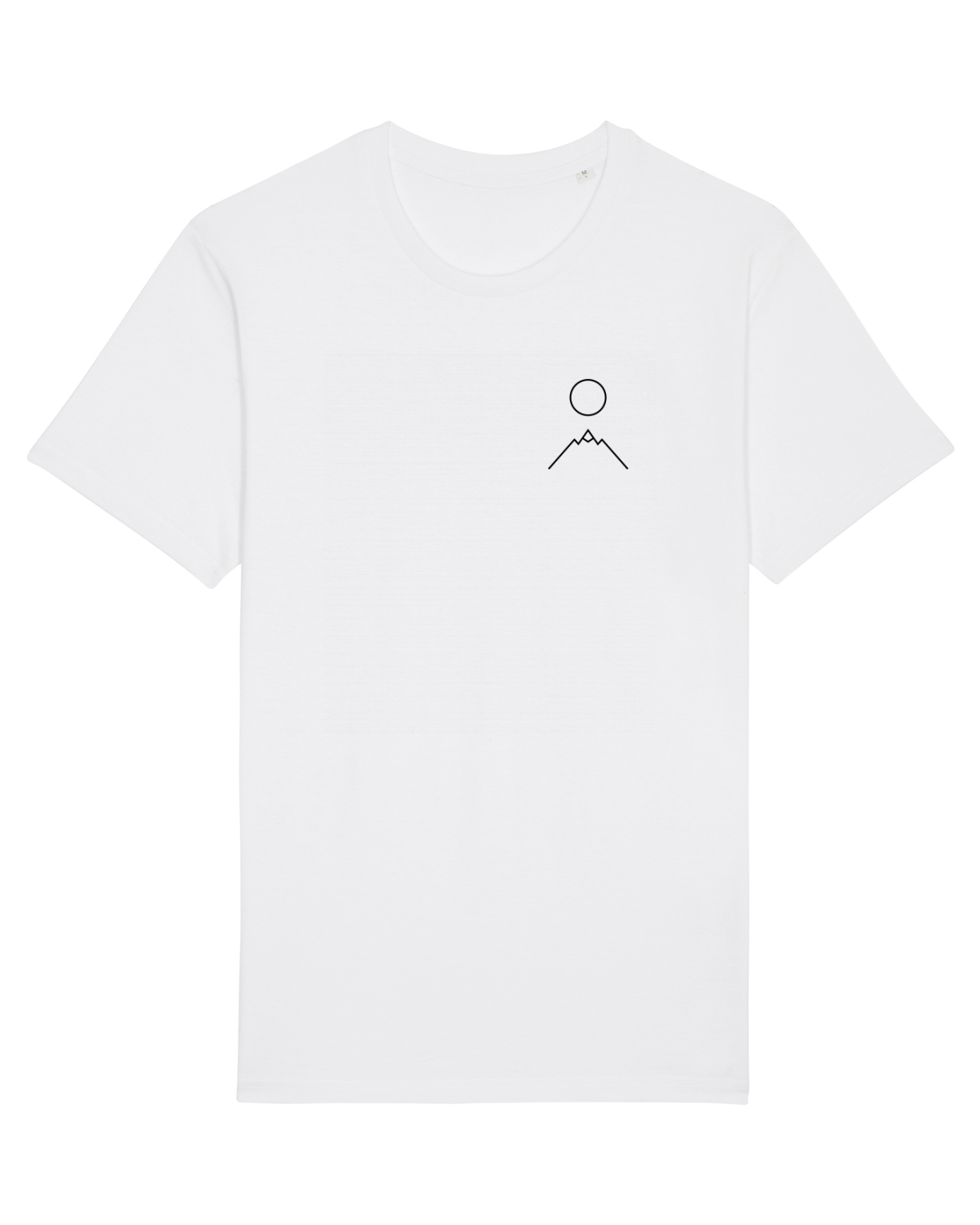 Tricou mânecă scurtă Unisex Rocker White