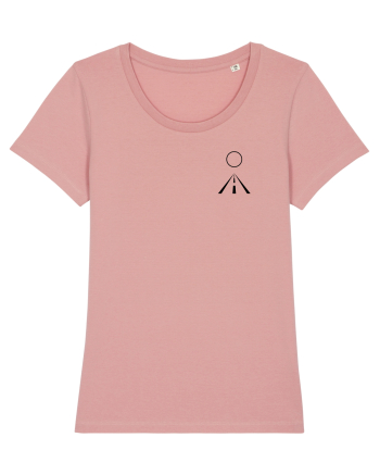 Circle Sun - black road (chest) Canyon Pink