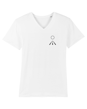 Circle Sun - black road (chest) White