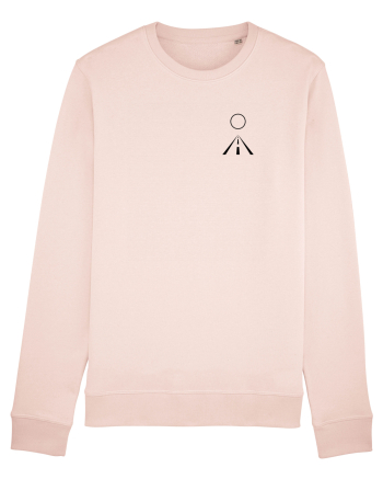 Circle Sun - black road (chest) Candy Pink