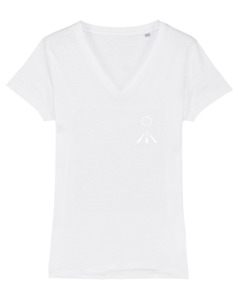 Circle Sun - white road (chest) White
