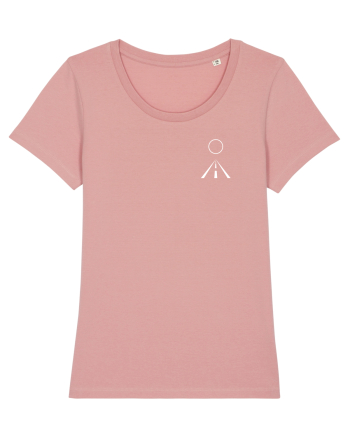 Circle Sun - white road (chest) Canyon Pink