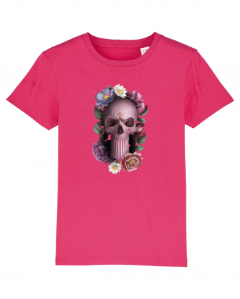 Craniu cu flori punishskull 02 Raspberry