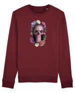 Craniu cu flori punishskull 02 Bluză mânecă lungă Unisex Rise