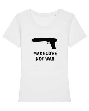 Make love, not war! White