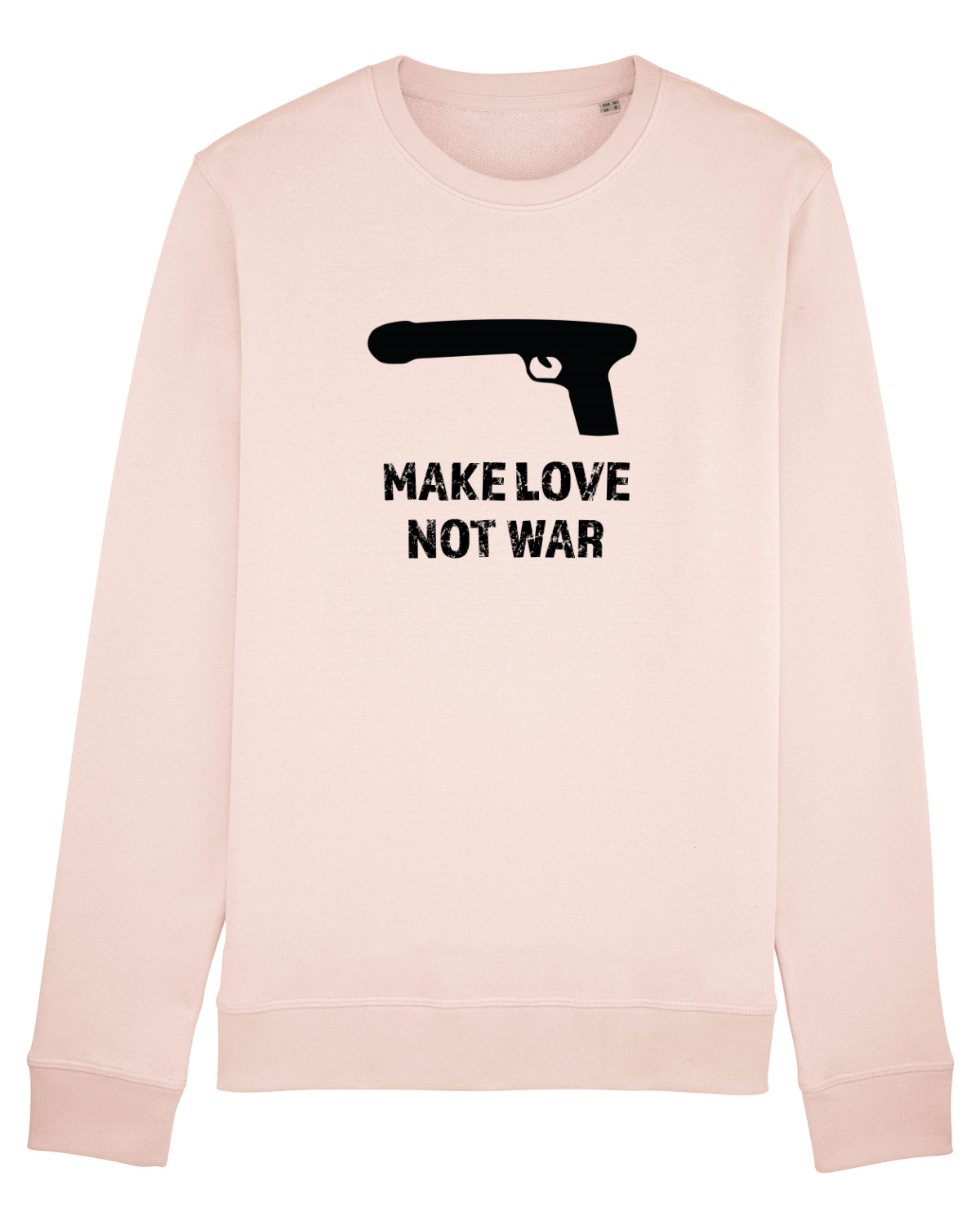 Bluză mânecă lungă Unisex Rise Candy Pink