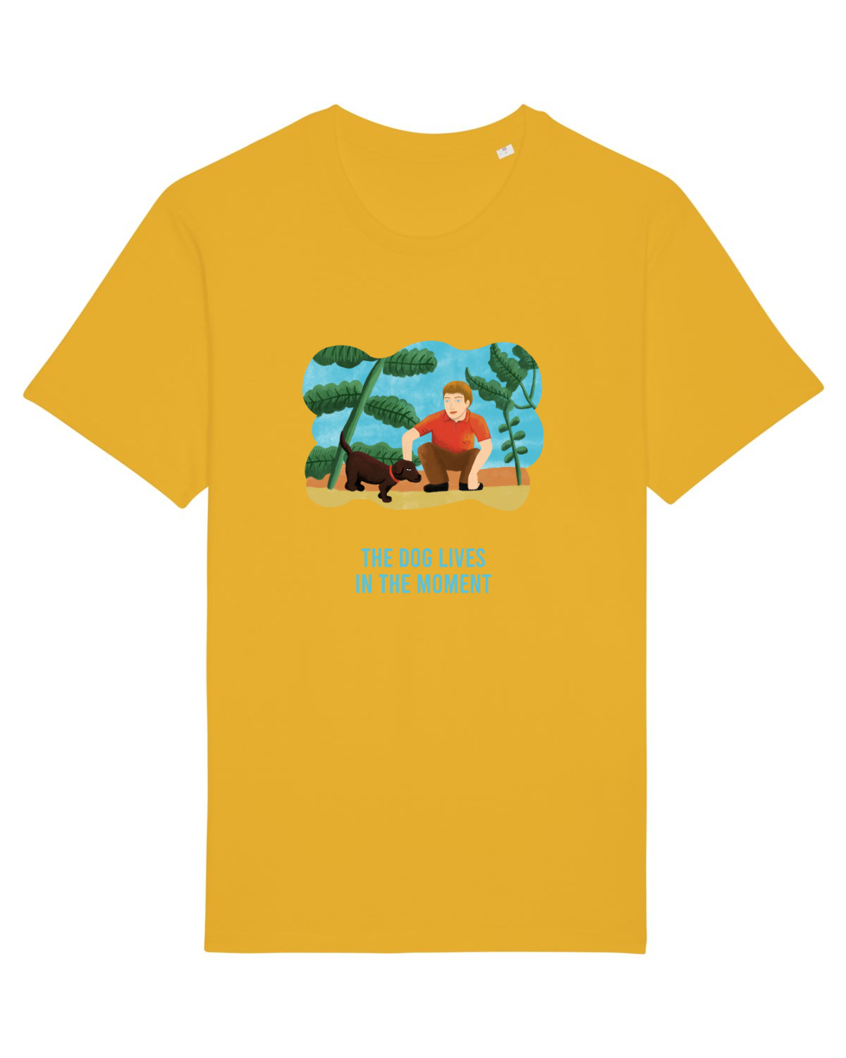 Tricou mânecă scurtă Unisex Rocker Spectra Yellow