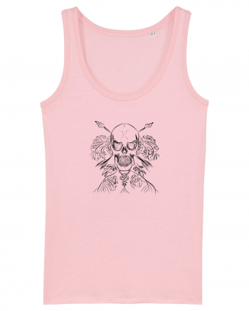 cap de mort Cotton Pink